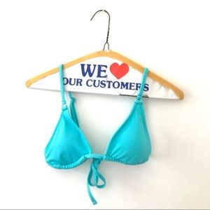 Brand new blue bikini top💙